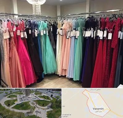 مزون لباس شب در ورامین