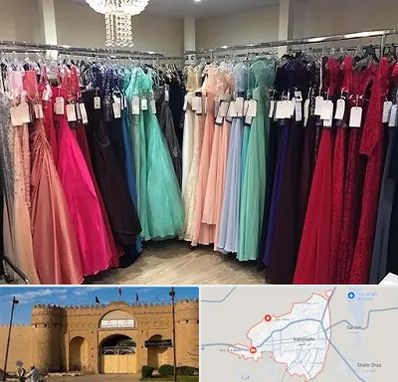 مزون لباس شب در ایرانشهر