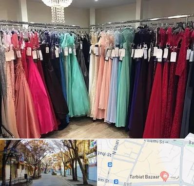 مزون لباس شب در تربیت تبریز