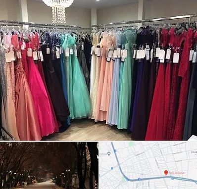 مزون لباس شب در ابوریحان تبریز