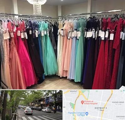 مزون لباس شب در ظفر 