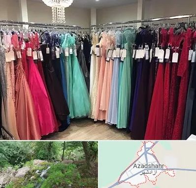 مزون لباس شب در آزادشهر