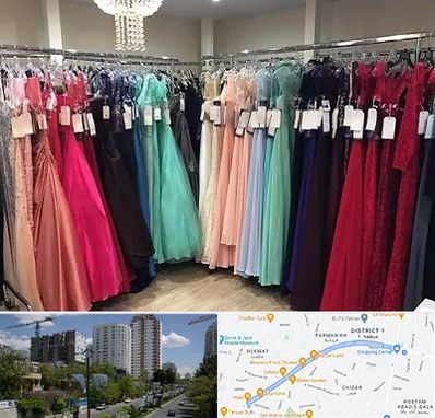 مزون لباس شب در اندرزگو