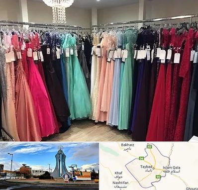 مزون لباس شب در تایباد