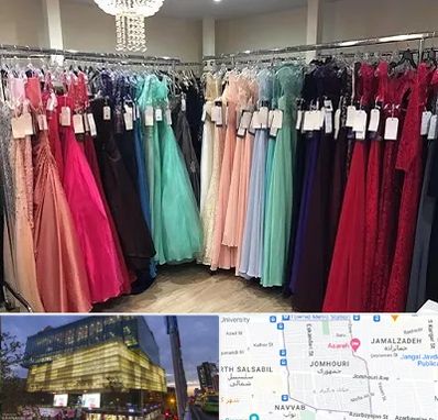 مزون لباس شب در جمهوری 