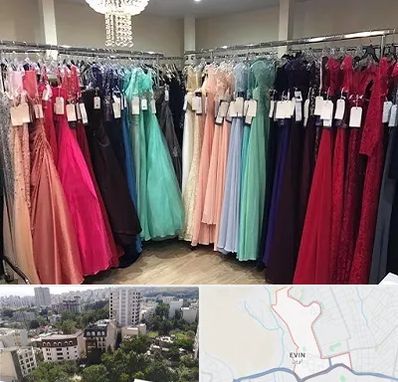 مزون لباس شب در اوین