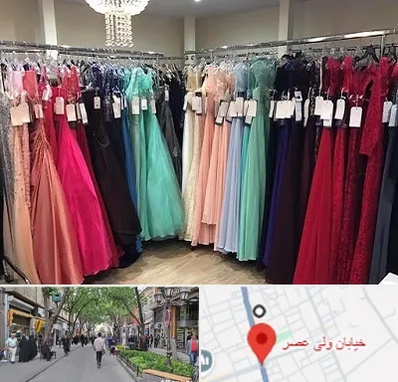 مزون لباس شب در ولیعصر شهریار