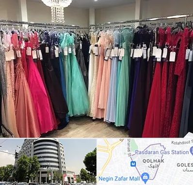 مزون لباس شب در قلهک 