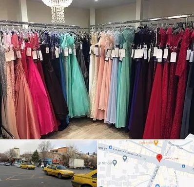 مزون لباس شب در شهناز تبریز