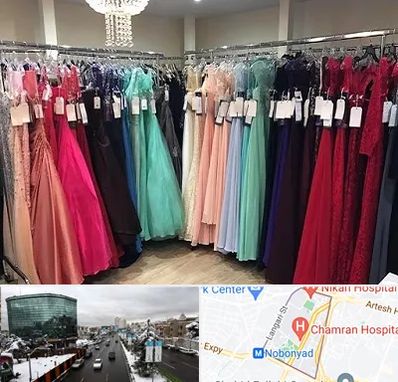 مزون لباس شب در اقدسیه 