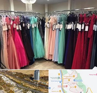 مزون لباس شب در خیابان نیایش شیراز