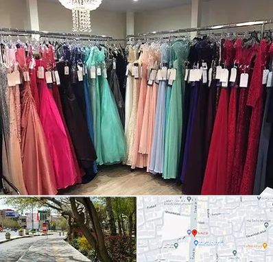 مزون لباس شب در خیابان توحید اصفهان