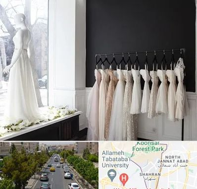 فروشگاه لباس شب در شهران 