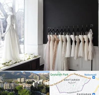 فروشگاه لباس شب در اختیاریه 