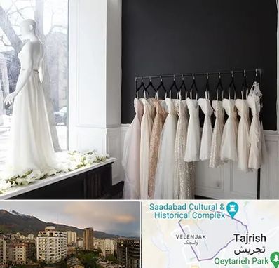 فروشگاه لباس شب در زعفرانیه 