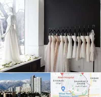 فروشگاه لباس شب در شهرک غرب 