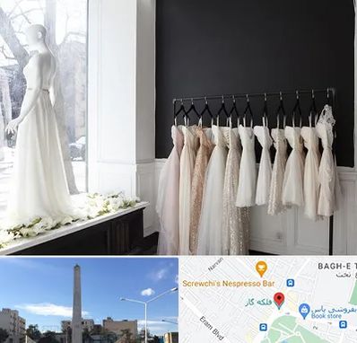 فروشگاه لباس شب در فلکه گاز شیراز