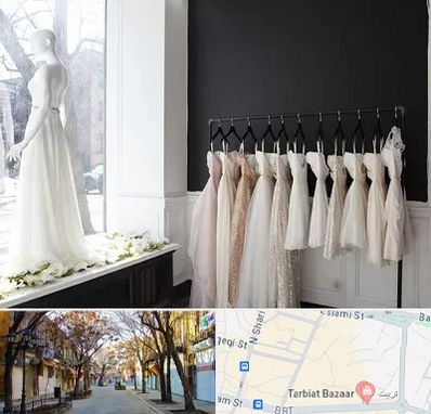 فروشگاه لباس شب در تربیت تبریز