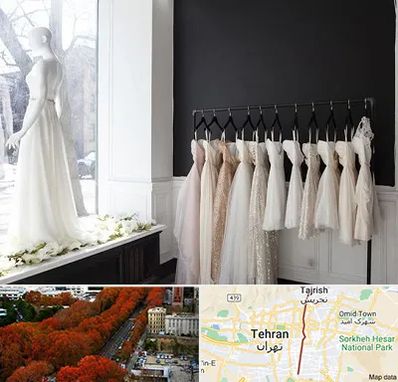 فروشگاه لباس شب در ولیعصر 