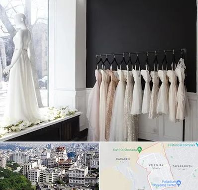 فروشگاه لباس شب در ولنجک 