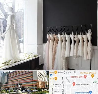 فروشگاه لباس شب در سهروردی 