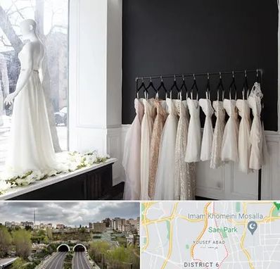 فروشگاه لباس شب در یوسف آباد 