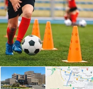 آموزشگاه فوتبال در صیاد شیرازی مشهد