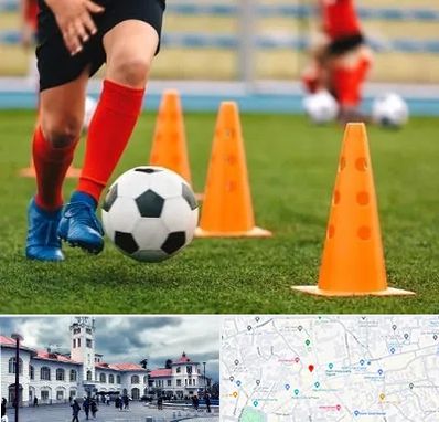 آموزشگاه فوتبال در میدان شهرداری رشت