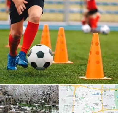 آموزشگاه فوتبال در باغ فیض