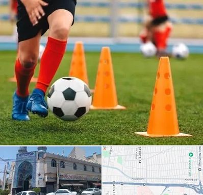 آموزشگاه فوتبال در بلوار ابوذر