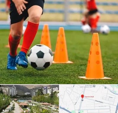 آموزشگاه فوتبال در بلوار تعاون