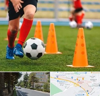 آموزشگاه فوتبال در مهرویلا کرج