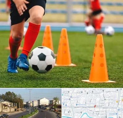 آموزشگاه فوتبال در ضیابری رشت