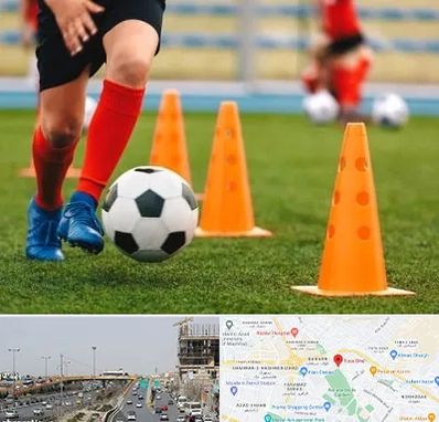 آموزشگاه فوتبال در بلوار توس مشهد