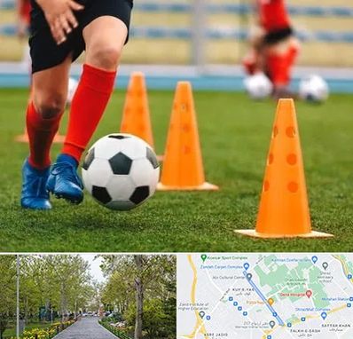 آموزشگاه فوتبال در قدوسی غربی شیراز