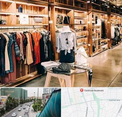 مزون مانتو مجلسی در بلوار فرحزادی