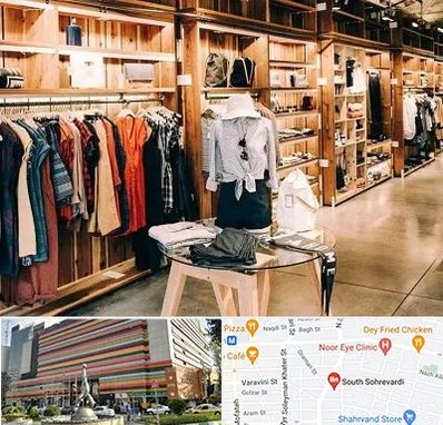 مزون مانتو مجلسی در سهروردی 