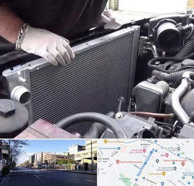 تعمیر رادیاتور در خیابان ملاصدرا شیراز