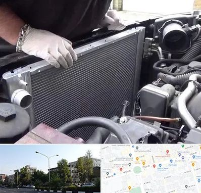 تعمیر رادیاتور در میدان کاج