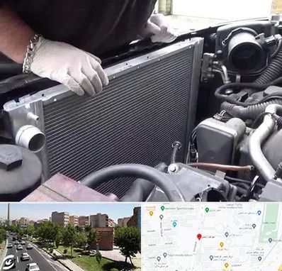 تعمیر رادیاتور در شهرک آزمایش