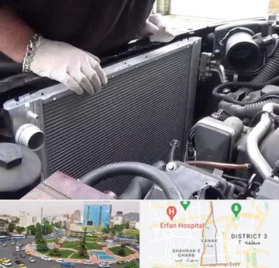 تعمیر رادیاتور در ونک 