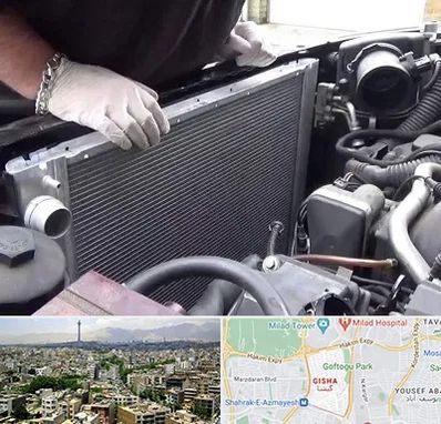 تعمیر رادیاتور در گیشا 