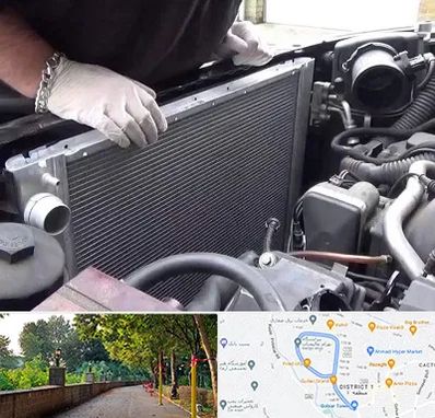 تعمیر رادیاتور در فلکه گاز رشت