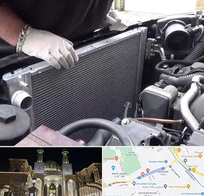 تعمیر رادیاتور در زرگری شیراز