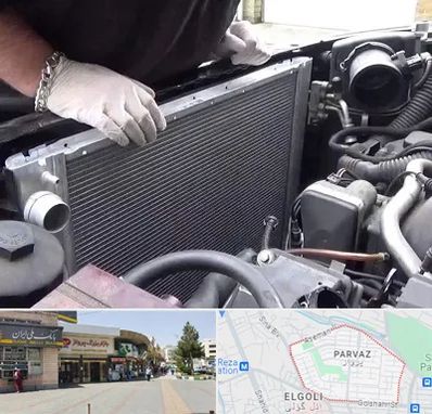 تعمیر رادیاتور در پرواز تبریز