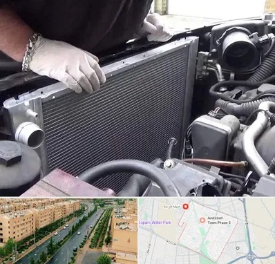 تعمیر رادیاتور در فاز سه اندیشه