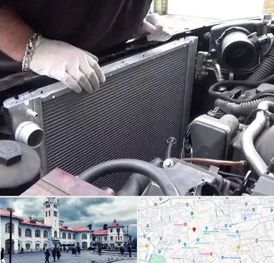 تعمیر رادیاتور در میدان شهرداری رشت