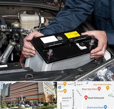 باطری سازی شبانه روزی در سهروردی 