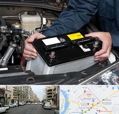 باطری سازی شبانه روزی در زیتون کارمندی اهواز