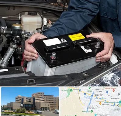 باطری سازی شبانه روزی در صیاد شیرازی مشهد